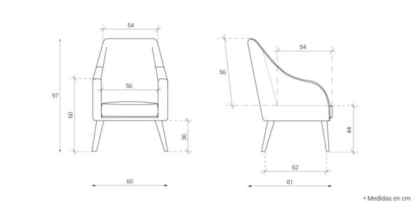 Frankfurt Single Sofa - Imagen 3