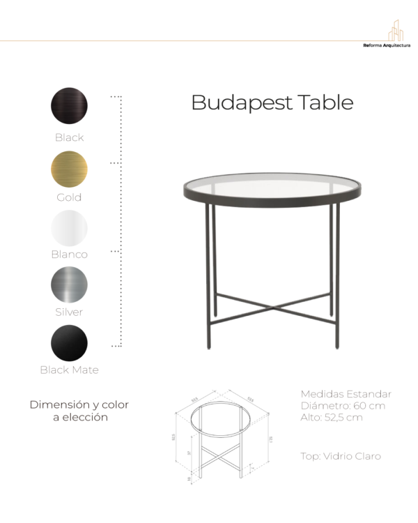 Budapest Table - Imagen 4
