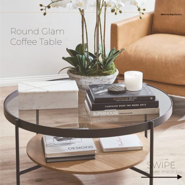 Round Glam Table (85cm)