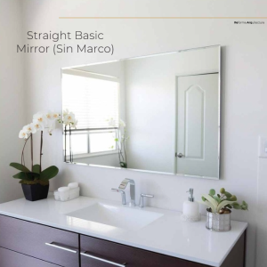 Straight Basic Mirror (sin marco)