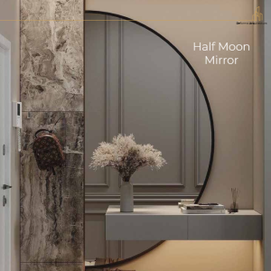 Half moon Mirror