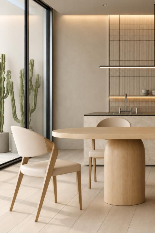 Comedor Gracefull Curve Table